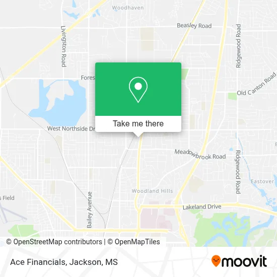 Ace Financials map