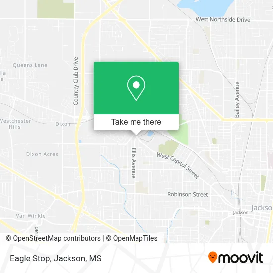 Eagle Stop map