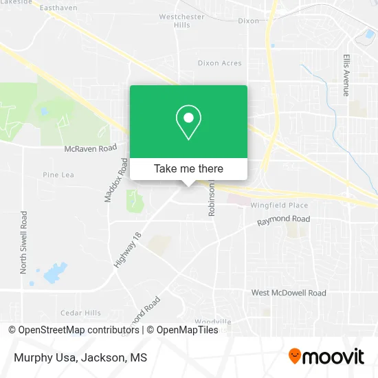 Murphy Usa map