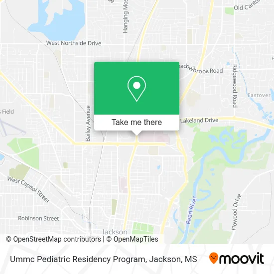 Ummc Pediatric Residency Program map