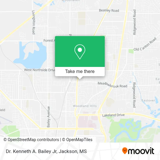 Dr. Kenneth A. Bailey Jr map