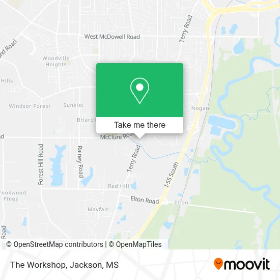 The Work Shop map