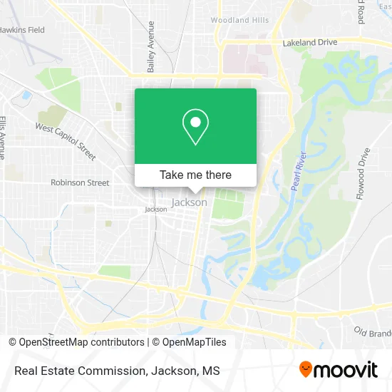 Real Estate Commission map