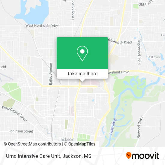 Umc Intensive Care Unit map