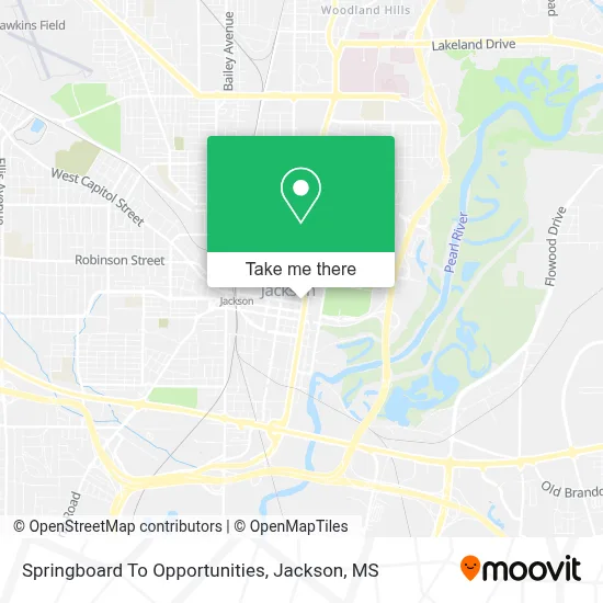 Springboard To Opportunities map