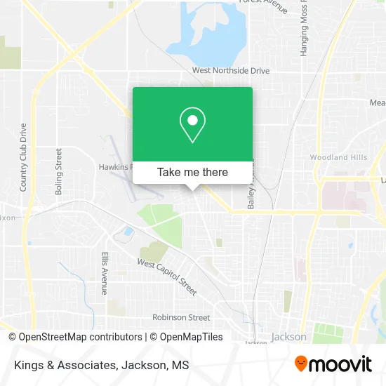 Kings & Associates map