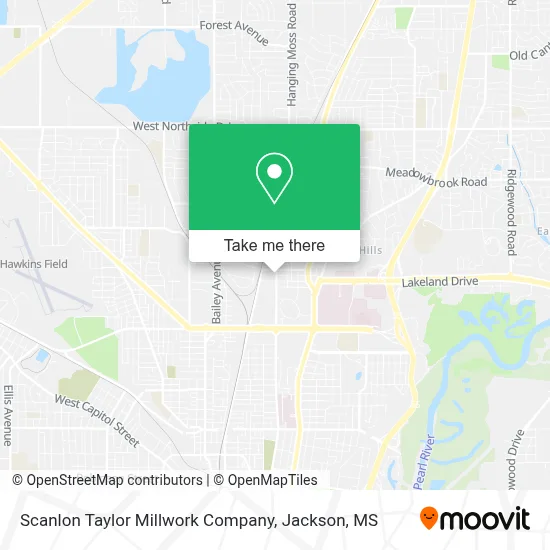 Scanlon Taylor Millwork Company map