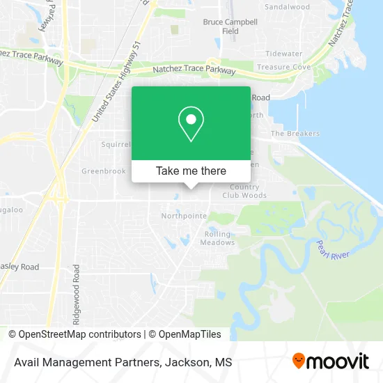 Avail Management Partners map