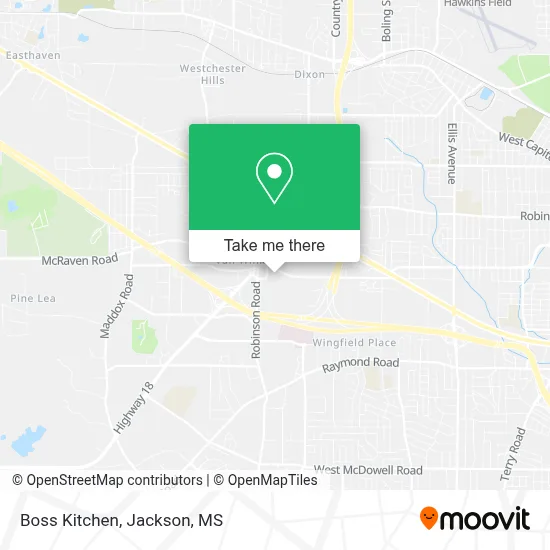 Boss Kitchen map
