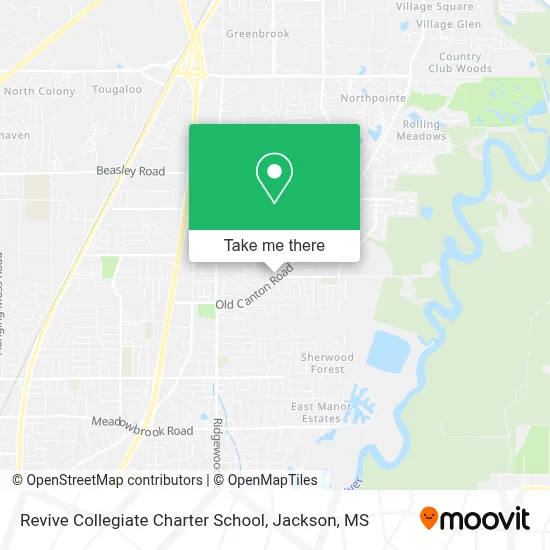 Revive Collegiate Charter School map