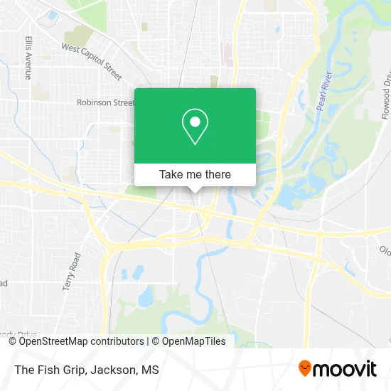 The Fish Grip map