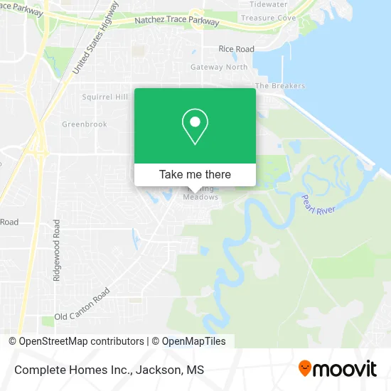 Complete Homes Inc. map