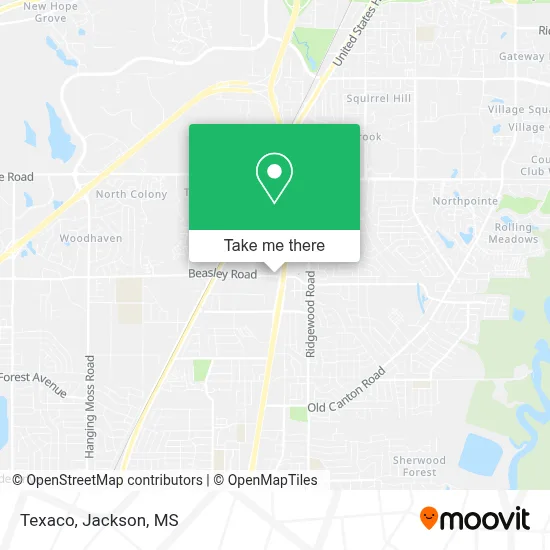 Texaco map