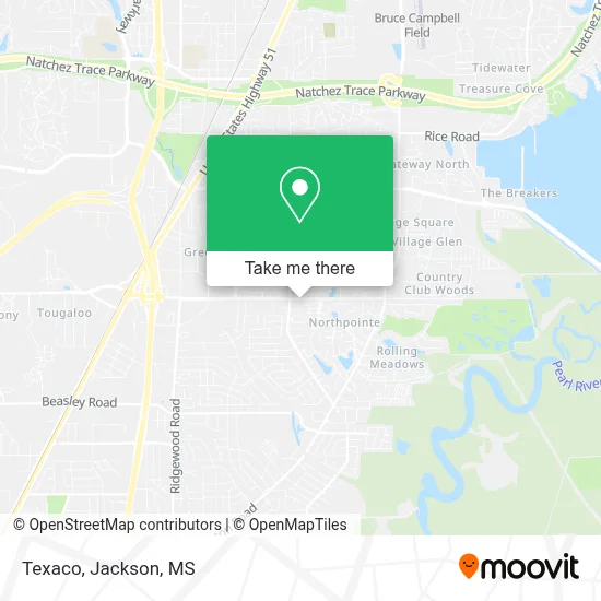 Texaco map