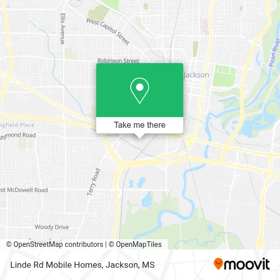 Linde Rd Mobile Homes map