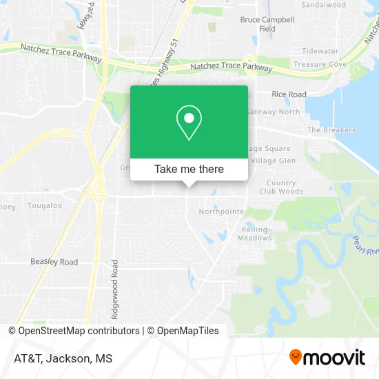 At&T map