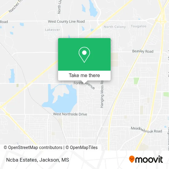 Ncba Estates map