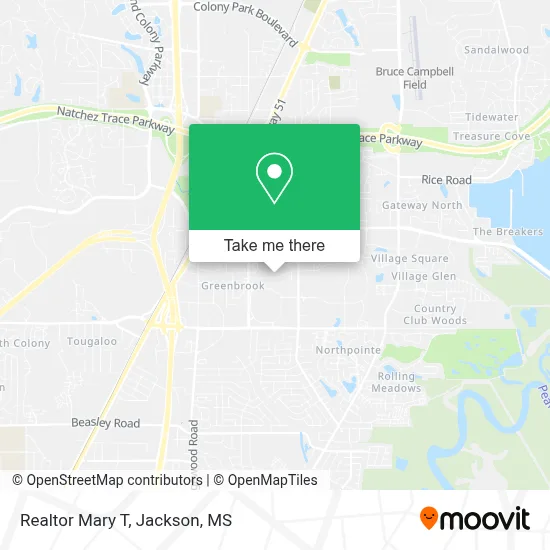 Realtor Mary T map