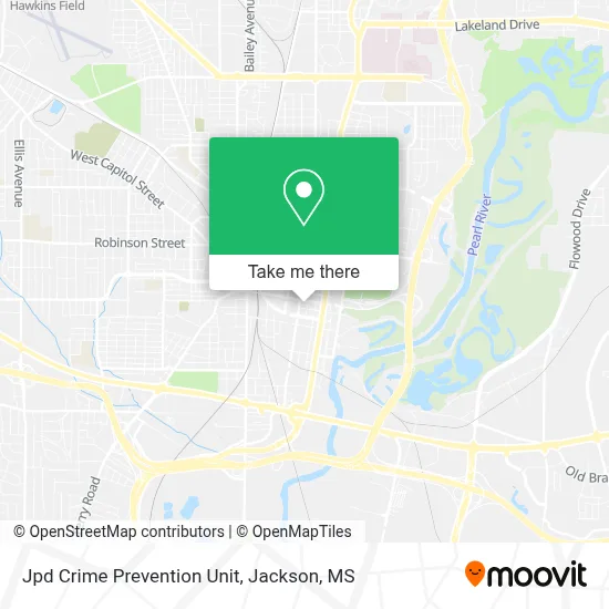 Jpd Crime Prevention Unit map