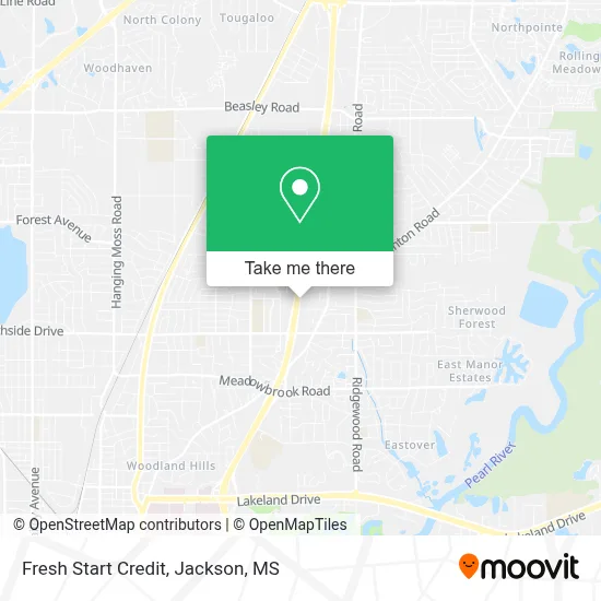 Fresh Start Credit map