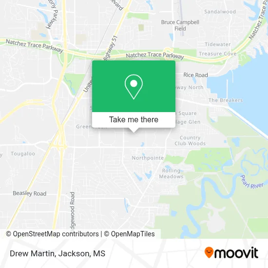 Drew Martin map