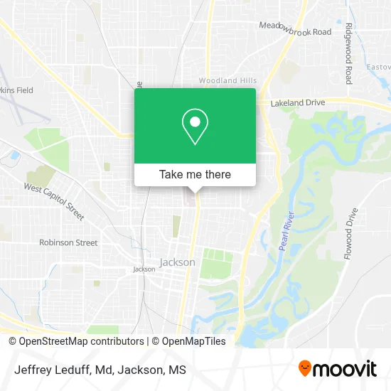 Jeffrey Leduff, Md map