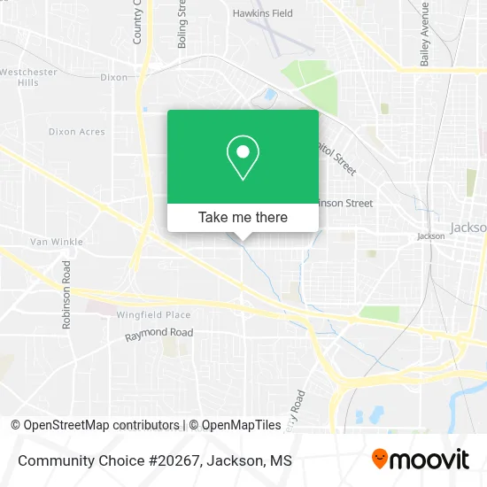 Community Choice #20267 map
