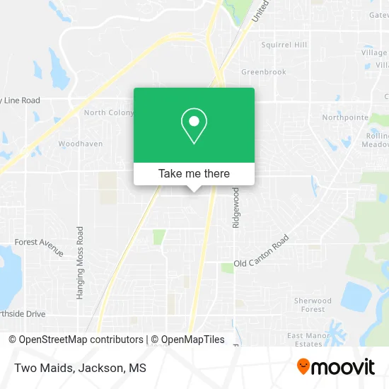 Two Maids map