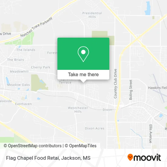 Flag Chapel Food Retai map