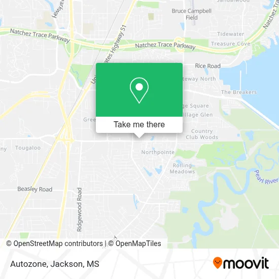 Autozone map