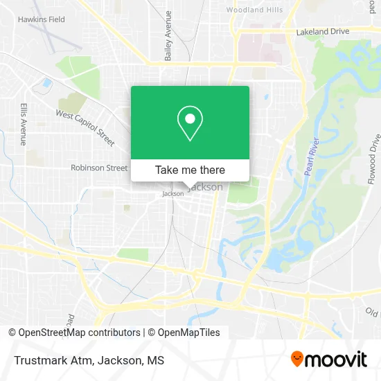 Trustmark Atm map