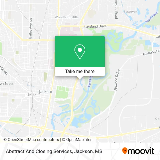 Abstract And Closing Services map