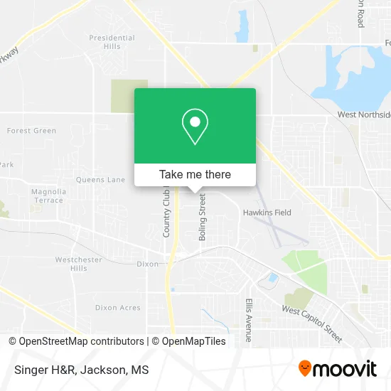 Singer H&R map