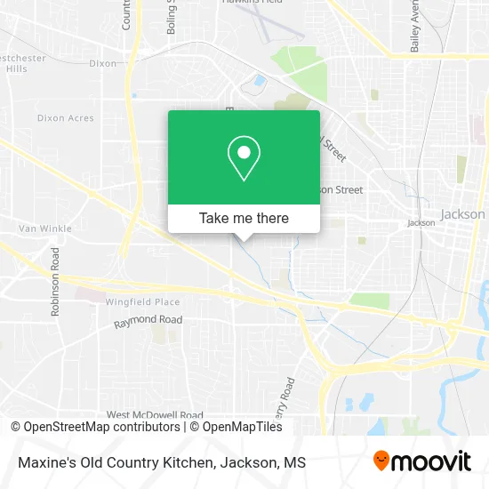 Maxine's Old Country Kitchen map