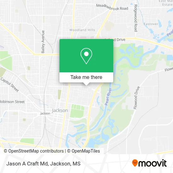 Jason A Craft Md map