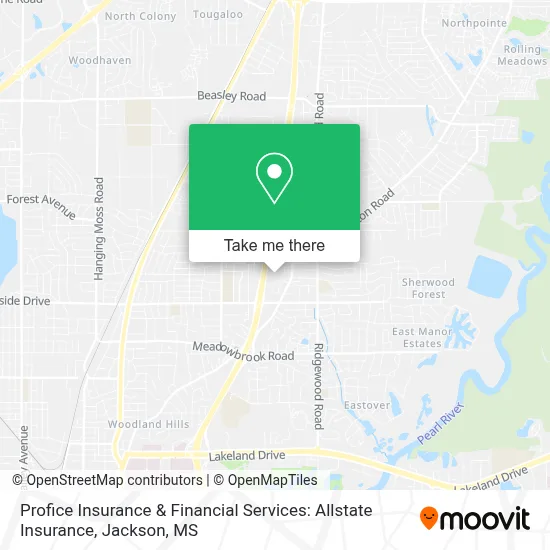 Profice Insurance & Financial Services: Allstate Insurance map