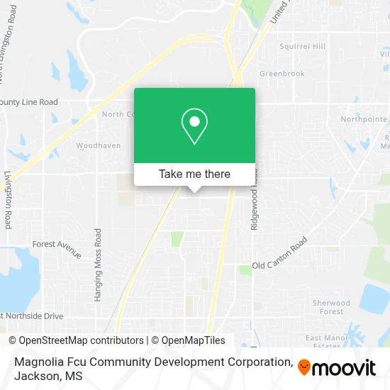 Magnolia Fcu Community Development Corporation map
