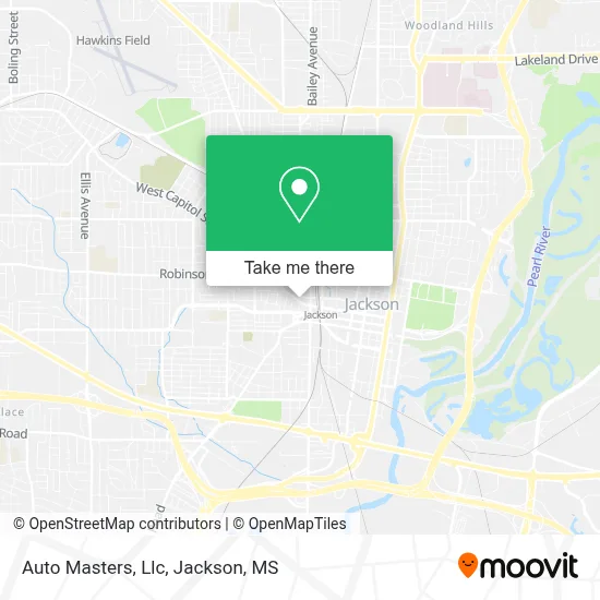 Auto Masters, Llc map