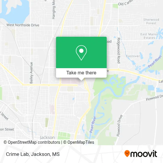 Crime Lab map