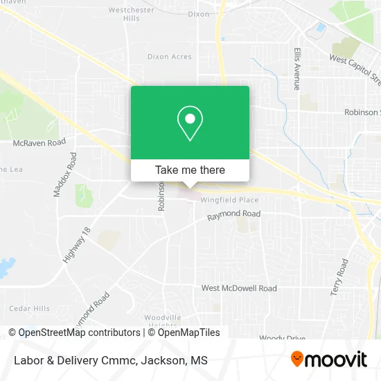 Labor & Delivery Cmmc map