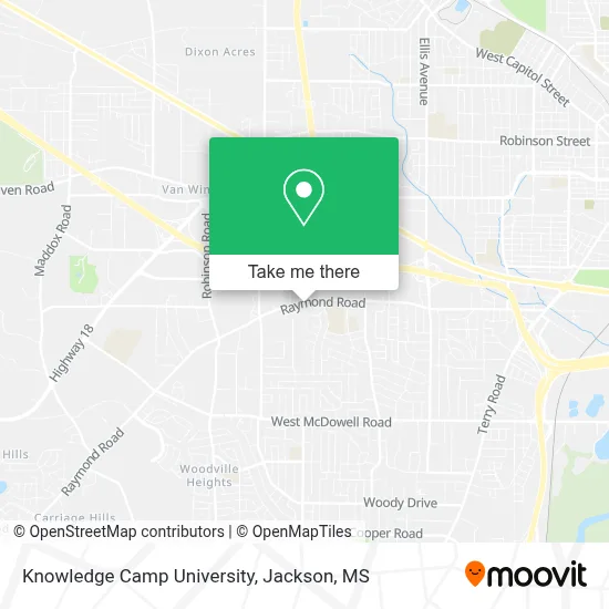 Knowledge Camp University map