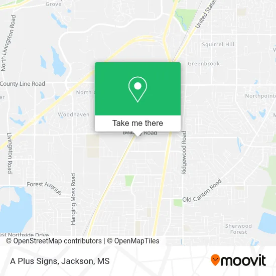 A Plus Signs map