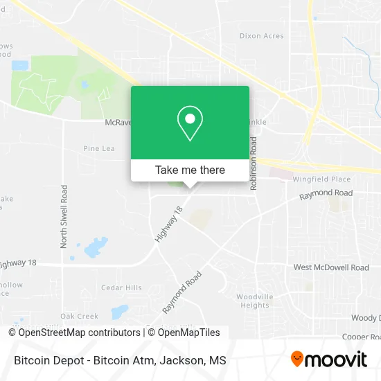 Bitcoin Depot - Bitcoin Atm map