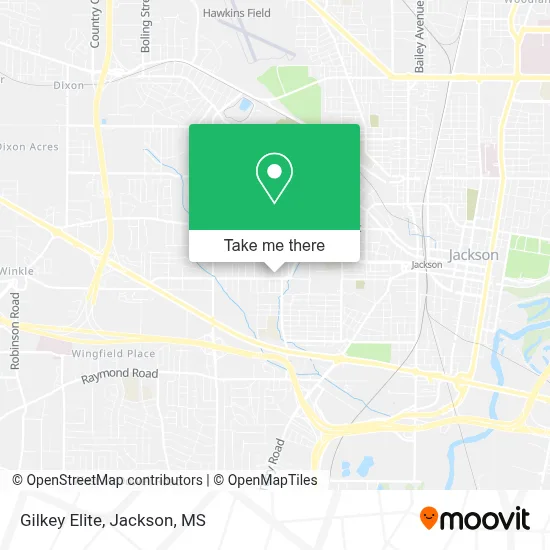 Gilkey Elite map
