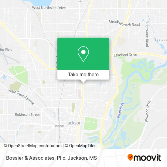 Bossier & Associates, Pllc map