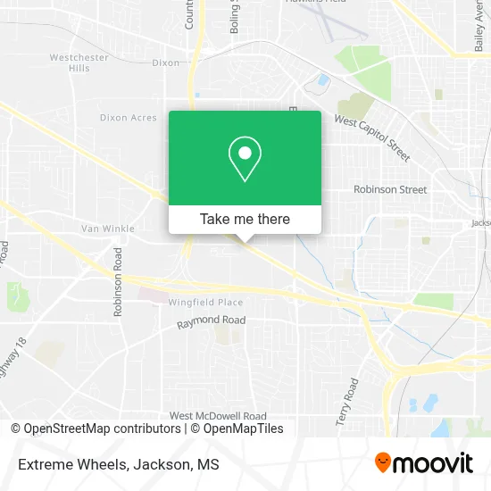 Extreme Wheels map
