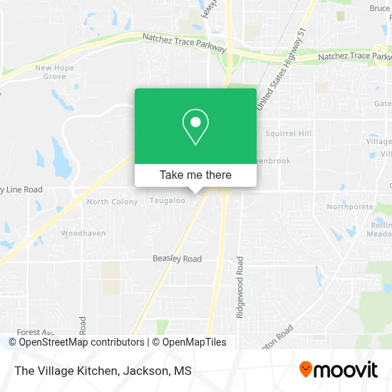 The Village Kitchen map