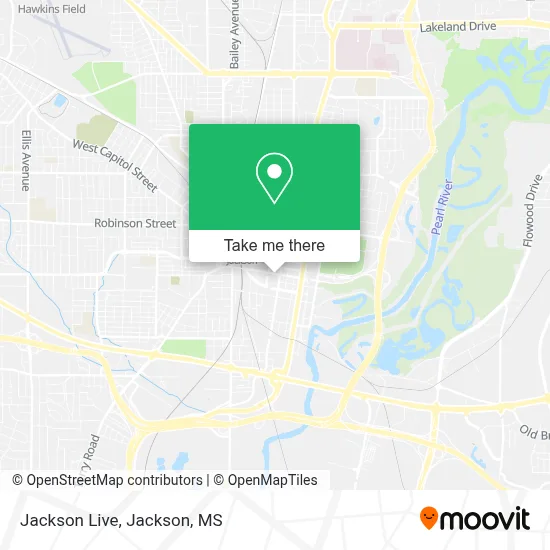 Jackson Live map