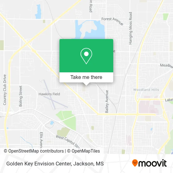 Golden Key Envision Center map