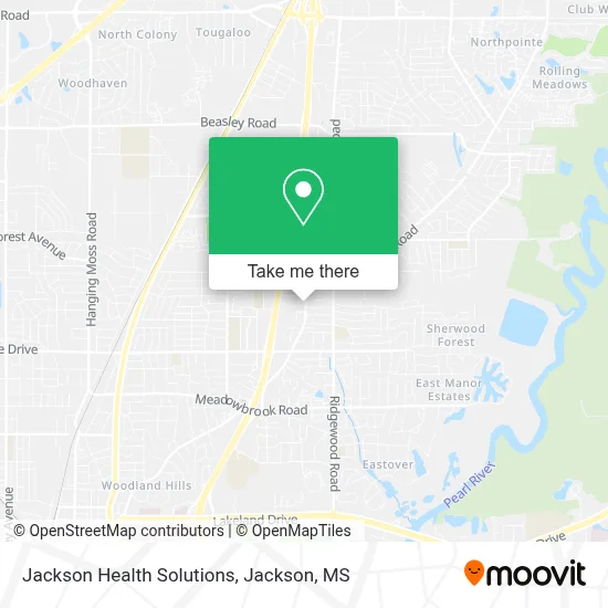 Jackson Health Solutions map